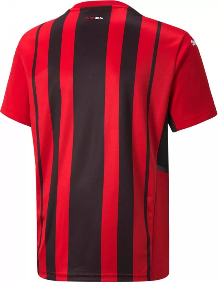 Dětský domácí dres s krátkým rukávem Puma AC Milán 2021/22