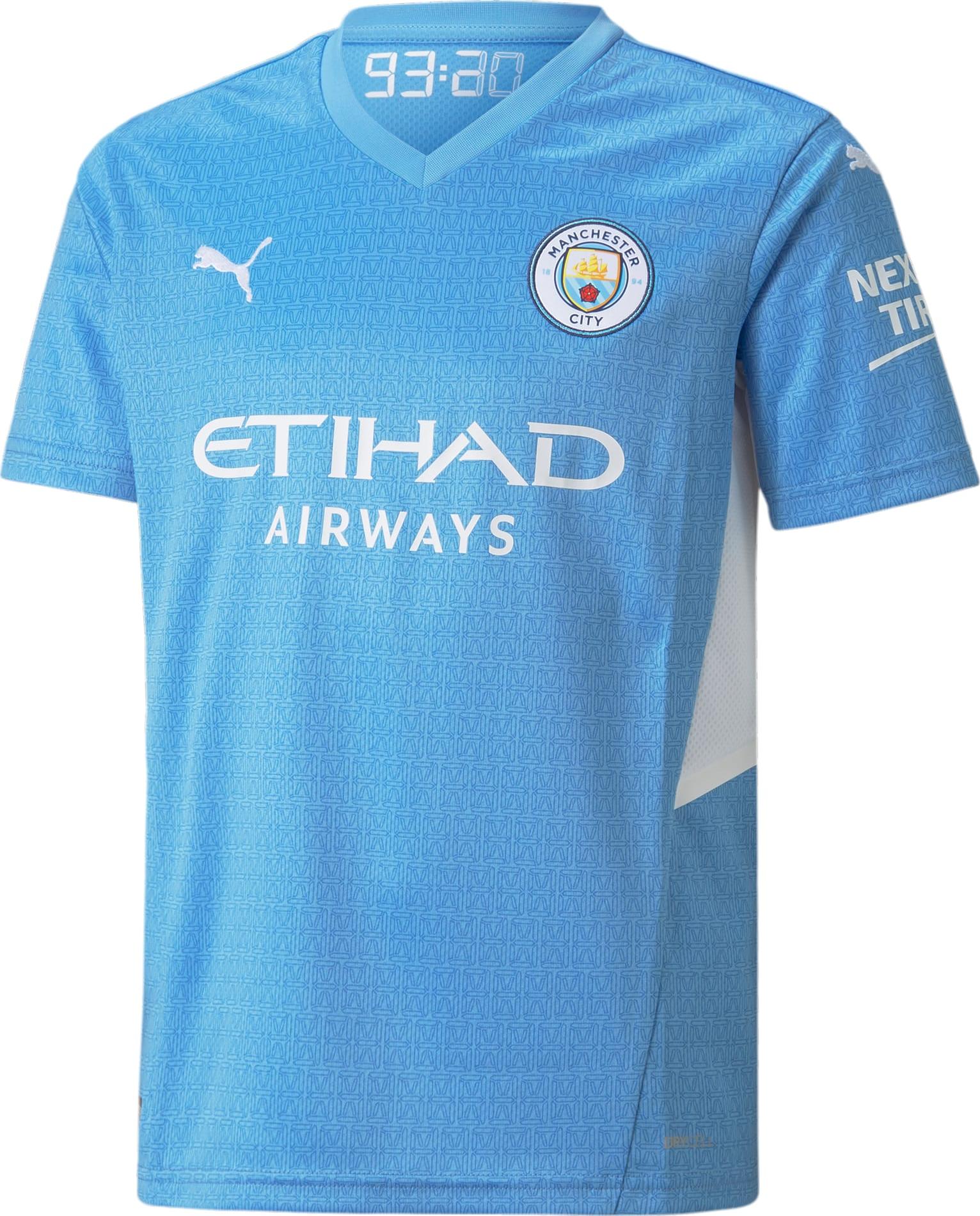 Dres Puma MCFC HOME Shirt Jr 2021/22