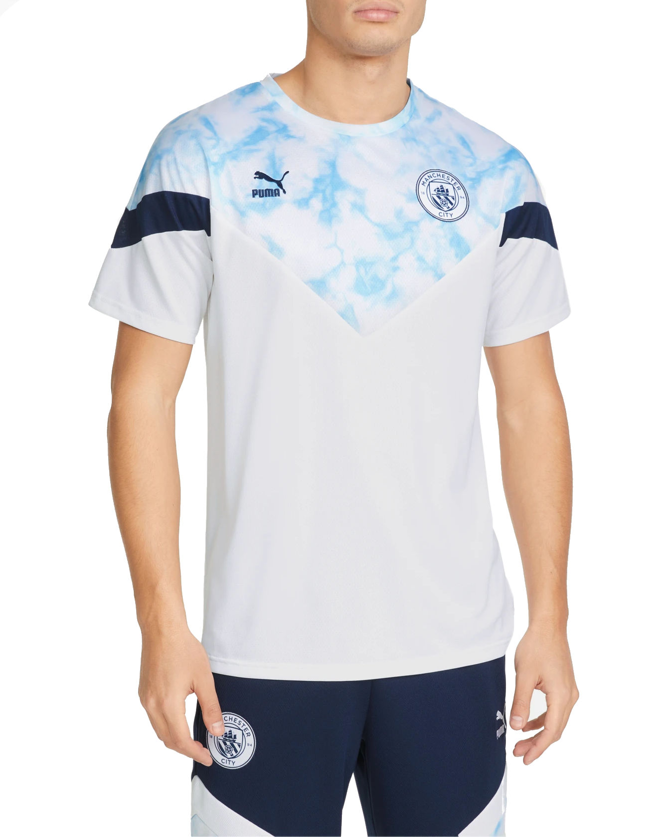 Puma Manchester City Iconic MCS T-Shirt Rövid ujjú póló