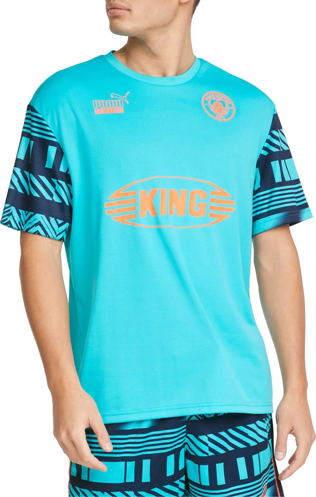 Pánský tréninkový dres s krátkým rukávem Puma Manchester City FtblHeritage