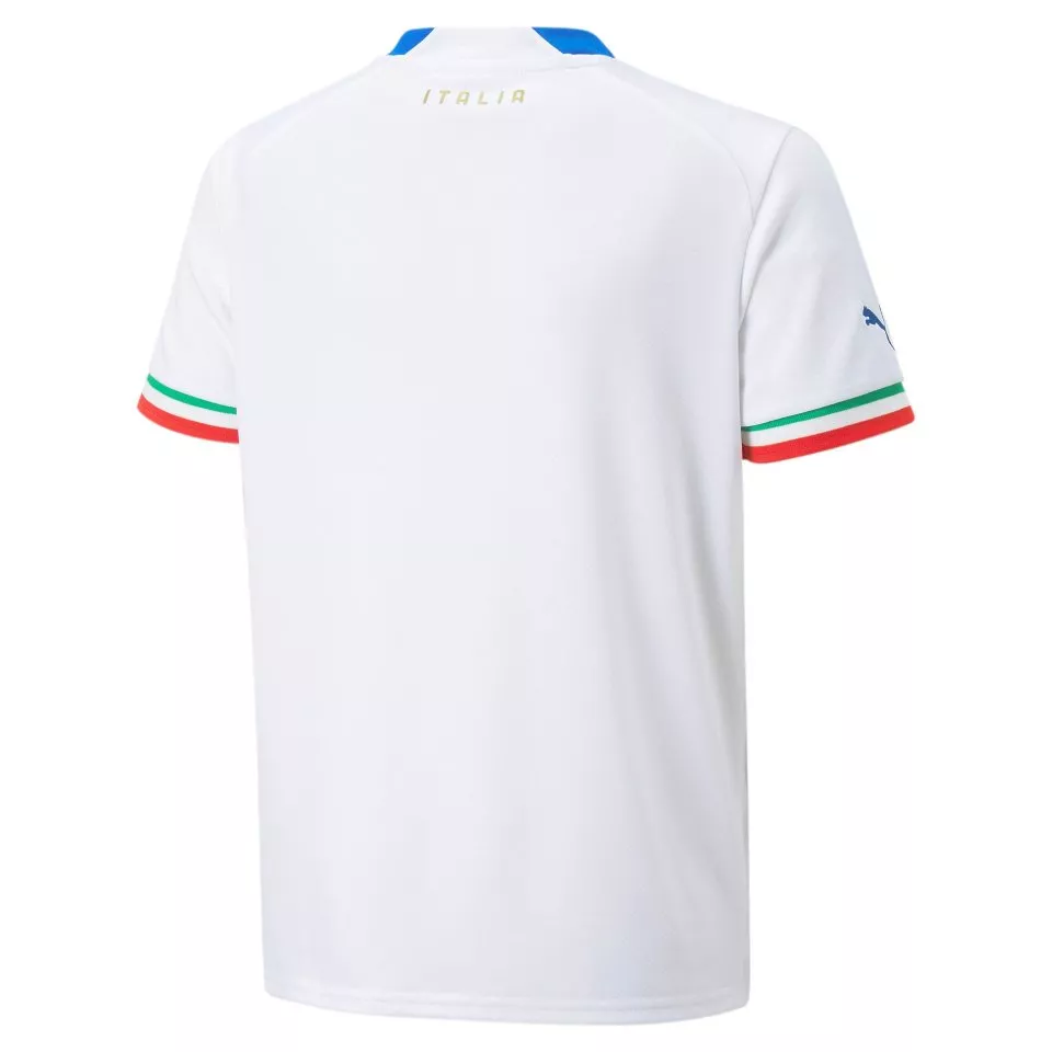 Dětský hostující dres s krátkým rukávem Puma Itálie 2022/23