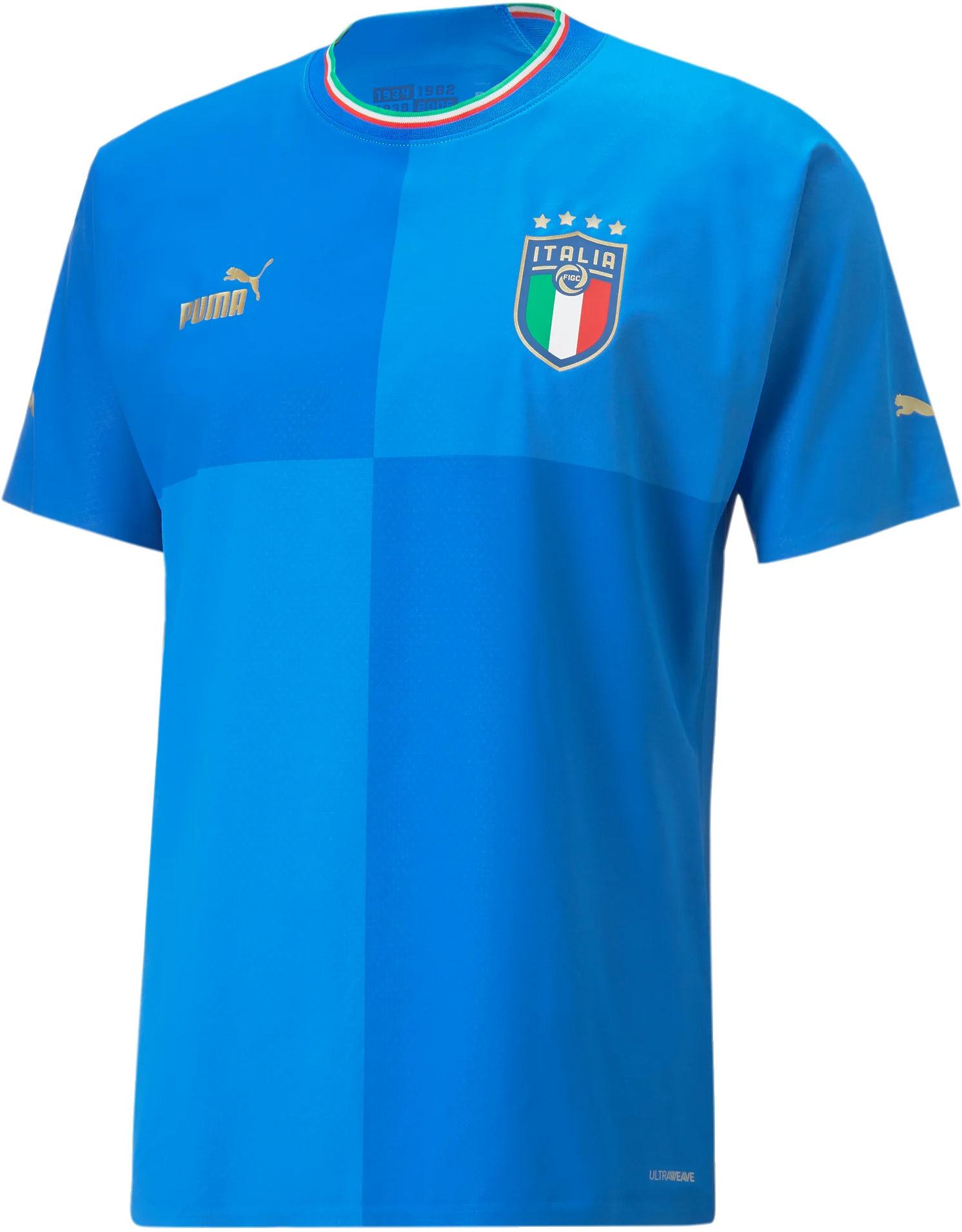 Puma Italy Home 2022/23 Authentic Jersey Men Póló