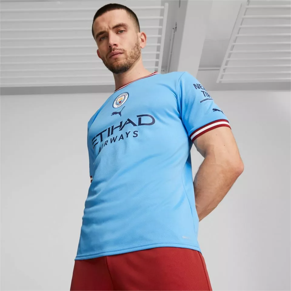 Pánský domácí dres s krátkým rukávem Puma Manchester City 2022/23