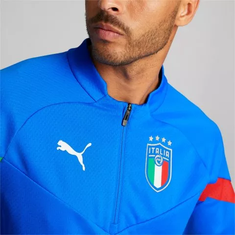 T-Shirt de manga comprida Puma FIGC Player Training 1/4 Zip Top