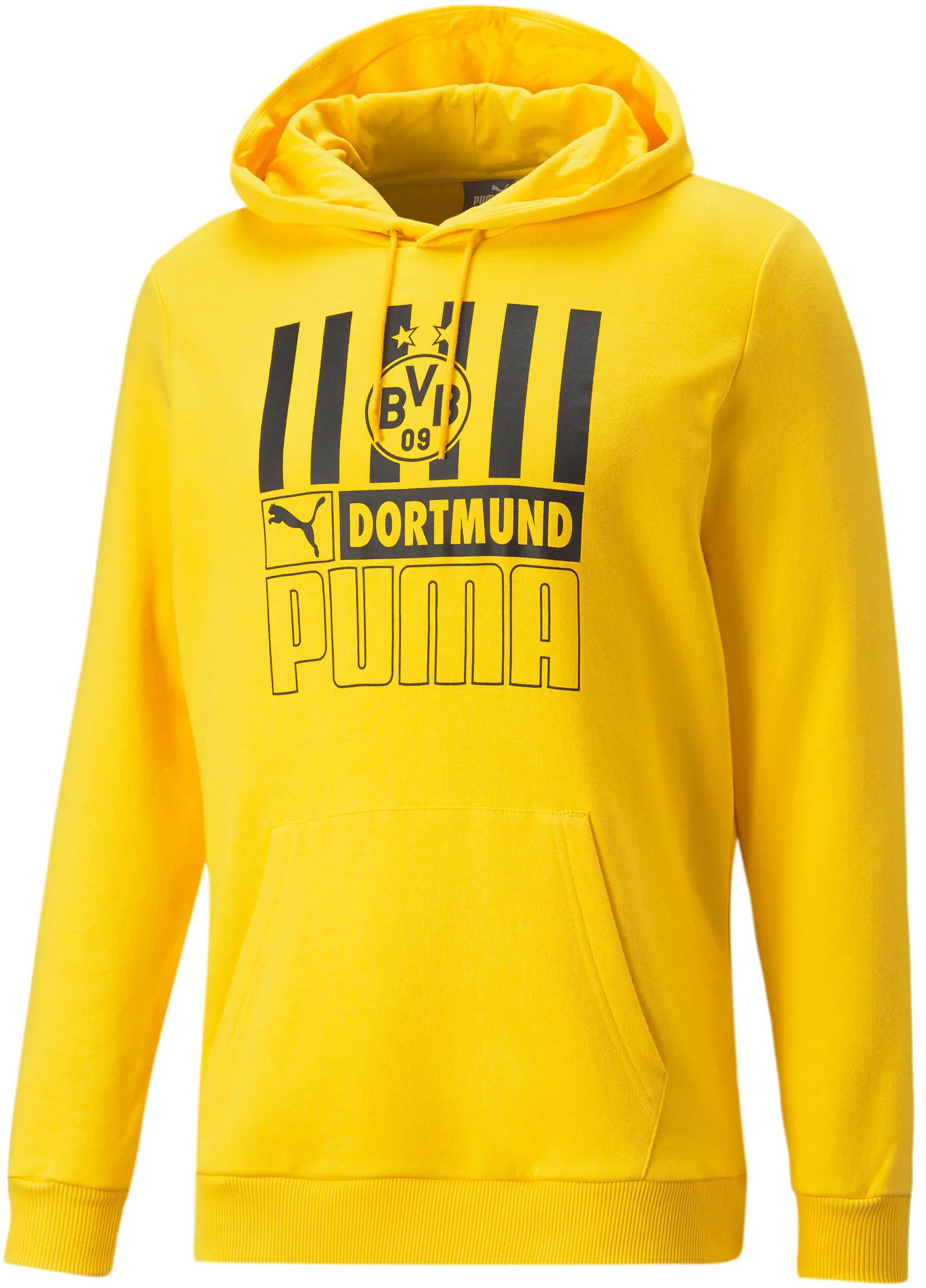 Puma BVB FtblCore Hoody Kapucnis melegítő felsők