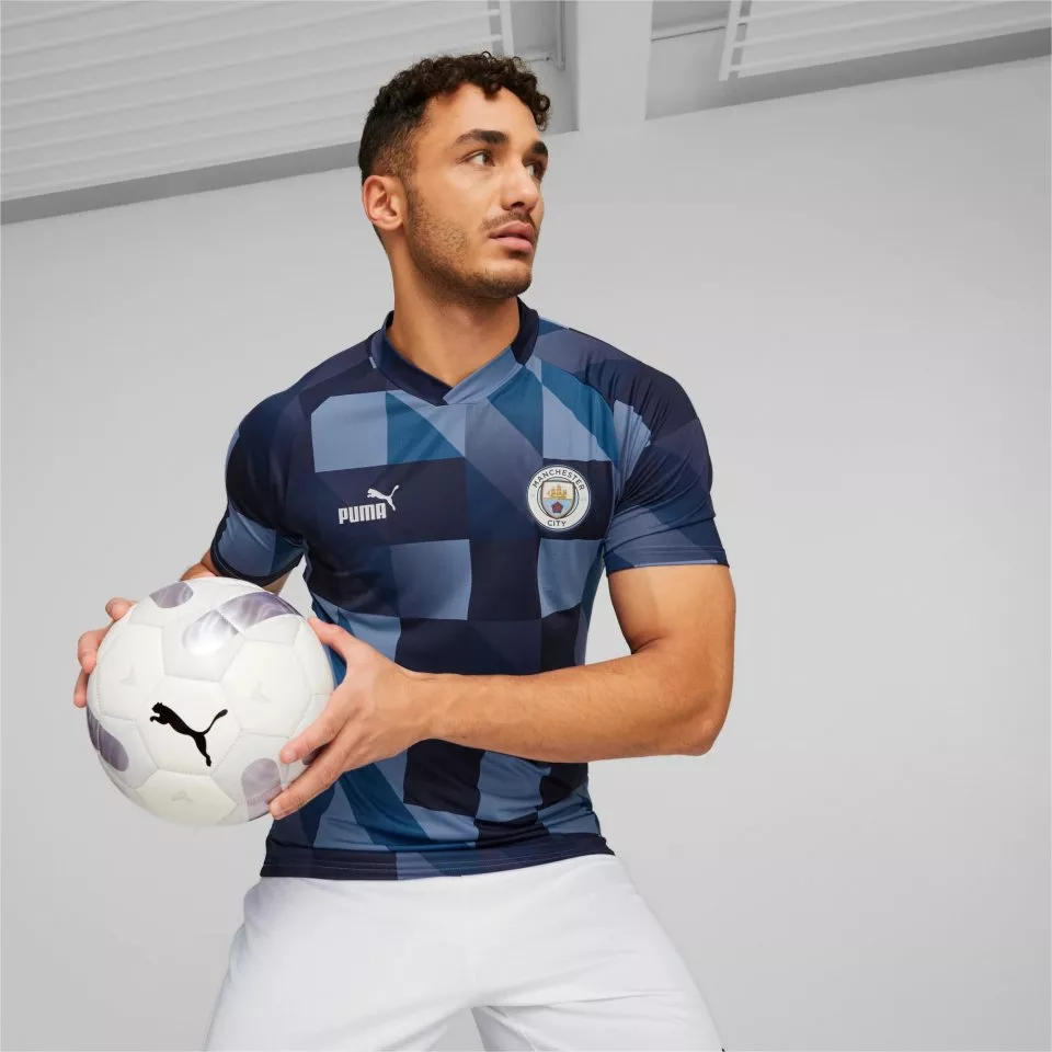Pánský předzápasový dres s krátkým rukávem Puma Manchester City Prematch
