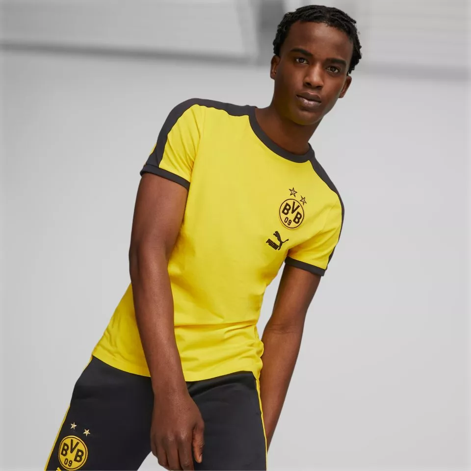Puma Borussia Dortmund ftblHeritage T7 Tee Men Rövid ujjú póló