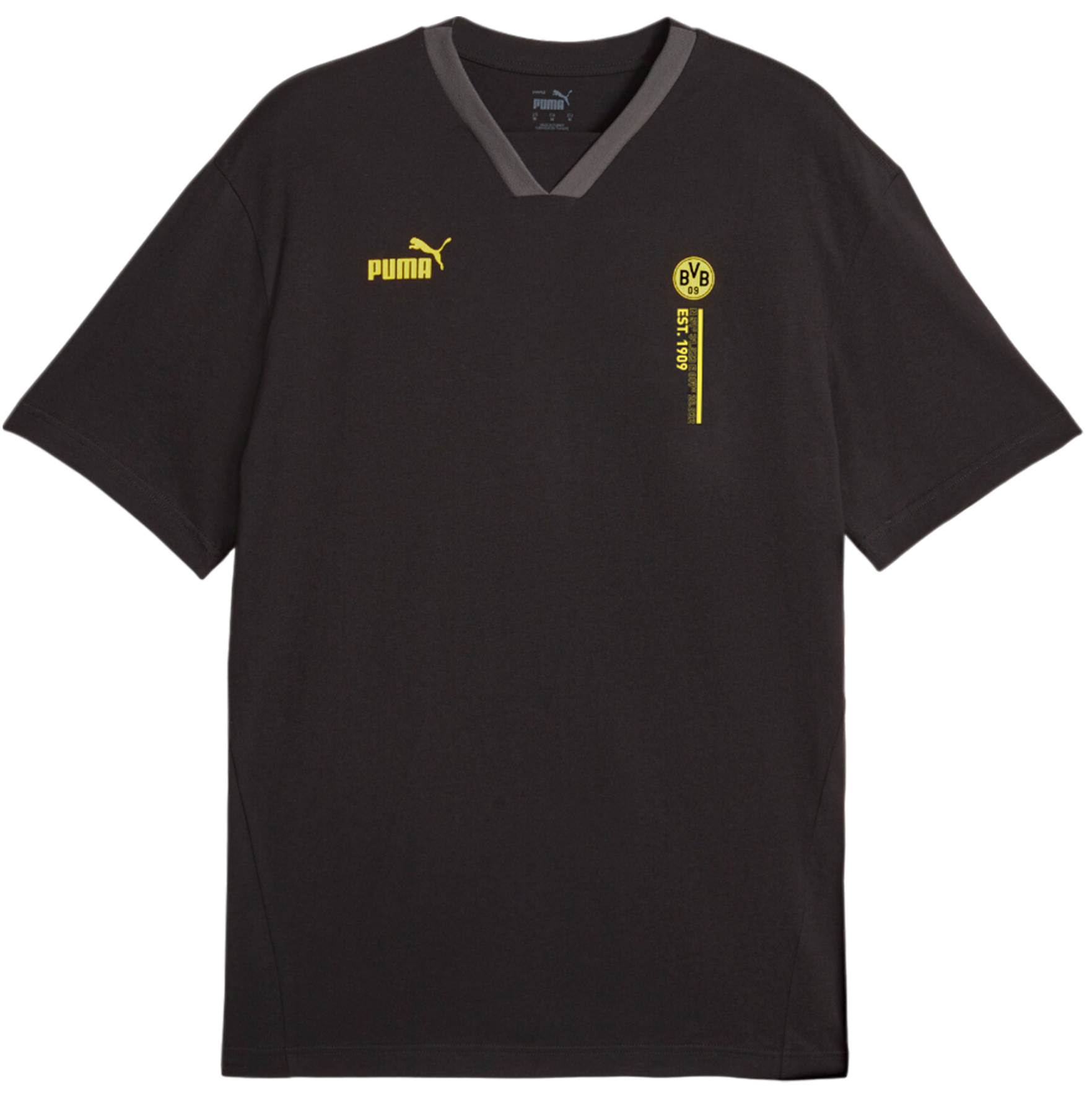 T-shirt Puma BVB FtblCulture V-neck Tee