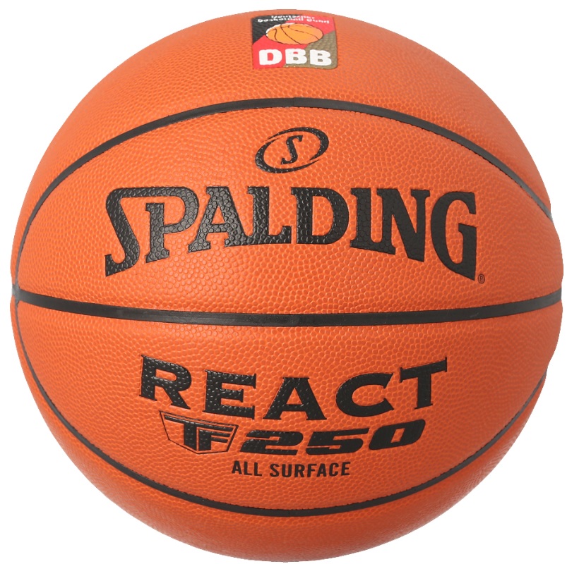 Basketbalový míč Spalding DBB React TF-250