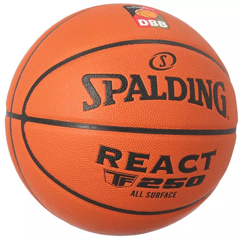 Basketbalový míč Spalding DBB React TF-250