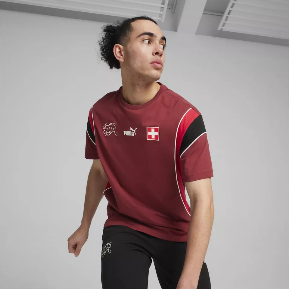 Pánské tričko s krátkým rukávem Puma Švýcarsko FtblArchive