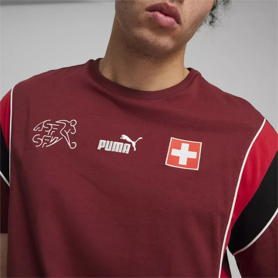 Pánské tričko s krátkým rukávem Puma Švýcarsko FtblArchive