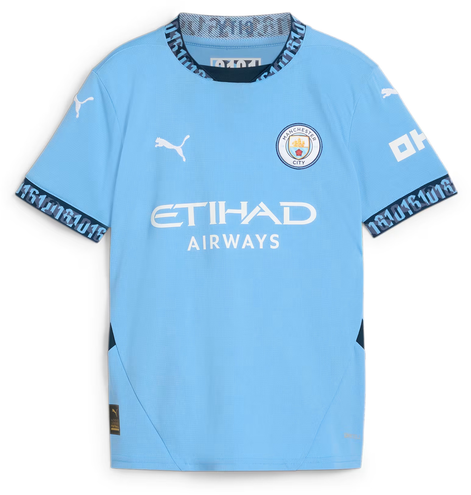 Dětský domácí dres s krátkým rukávem Puma Manchester City 2024/25