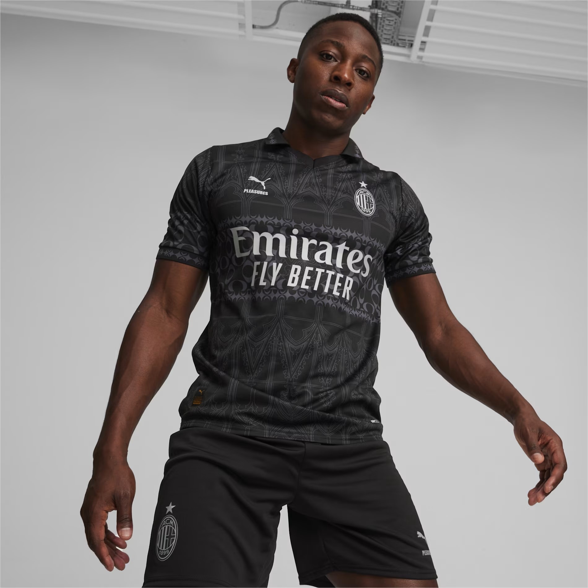 Puma AC Milan x Pleasures Jersey - 11teamsports.ie
