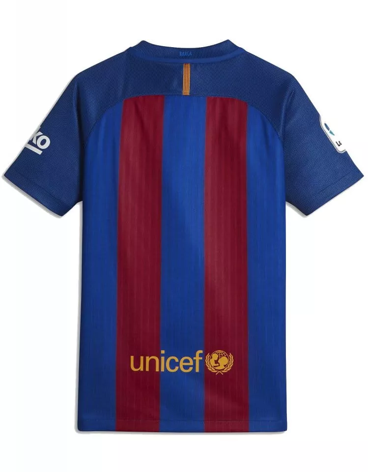 Dětský dres s krátkým rukávem Nike FC Barcelona 2016/2017