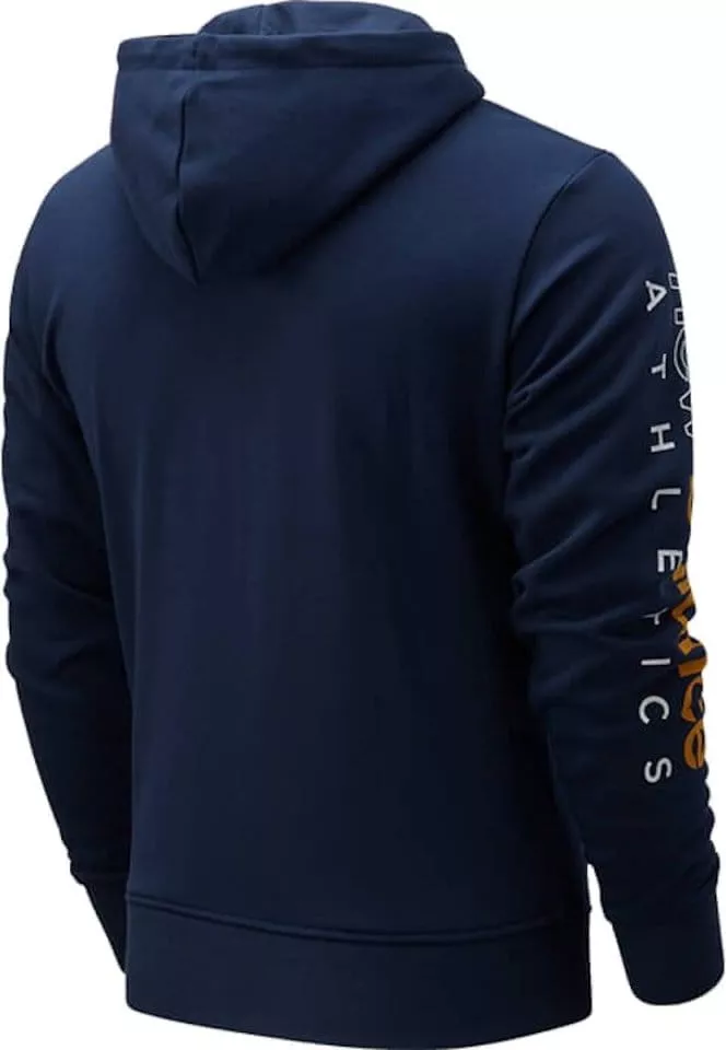 Hooded sweatshirt New Balance M NB ESSENTIALS ICON FZ FLEECE JKT