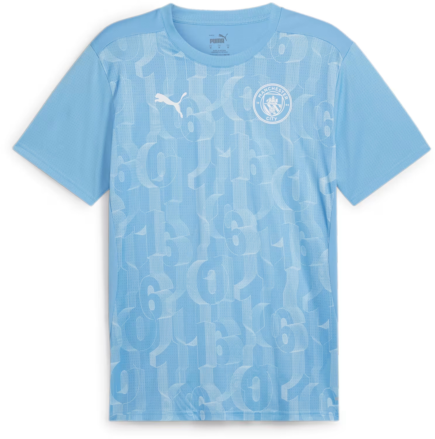 T-shirt Puma Manchester City Pre-match Short Sleeve Jersey Men