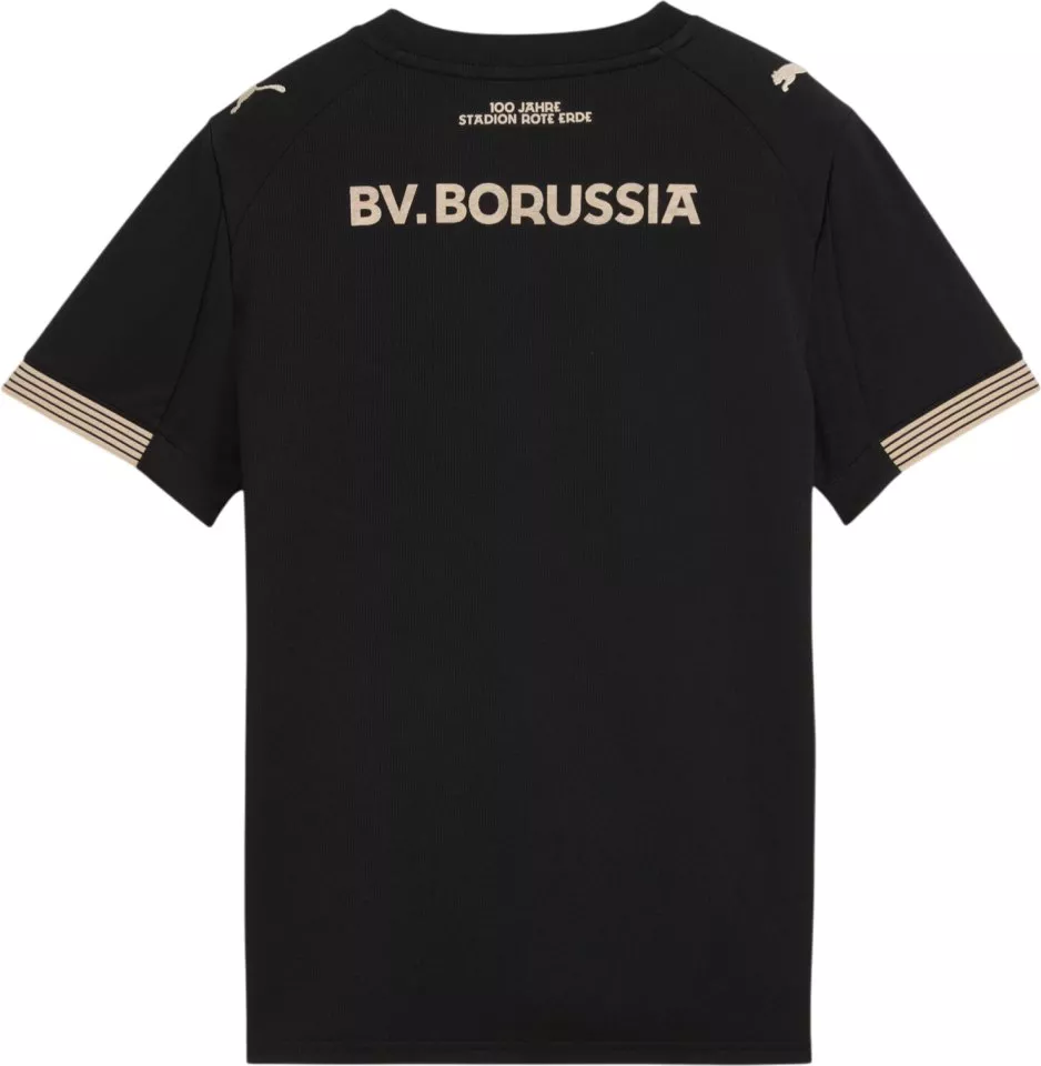 Dětský fotbalový dres s krátkým rukávem Puma Borussia Dortmund 2025/26, alternativní