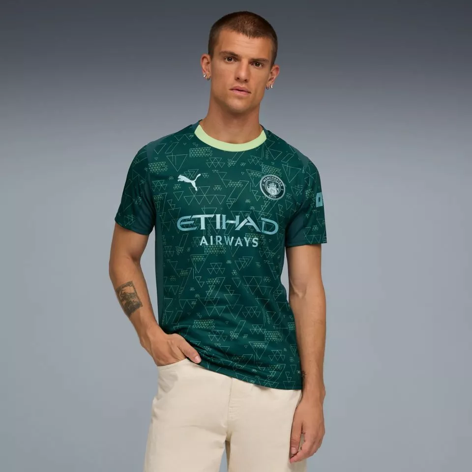 Dres Puma Manchester City 4Th Replica Jersey 2025/26