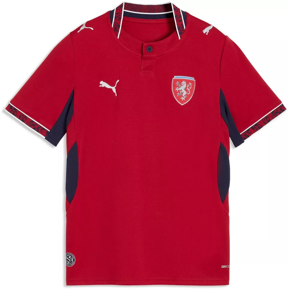 Dres (majica) s kratkim rukavima Puma Czechia Replica Home 2026 Kids