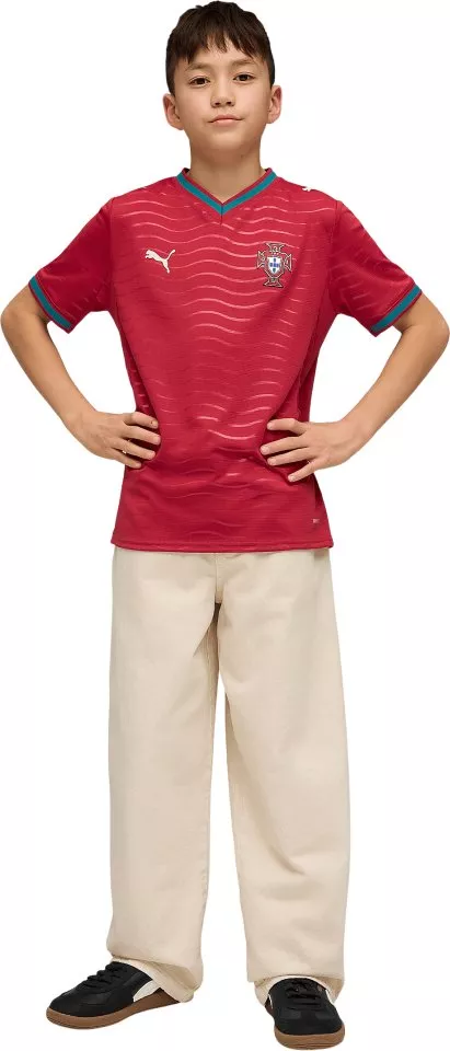 Camisa Puma Portugal Home Replica 2026 Kids