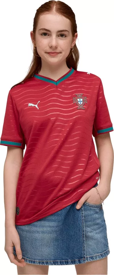 Camisa Puma Portugal Home Replica 2026 Kids