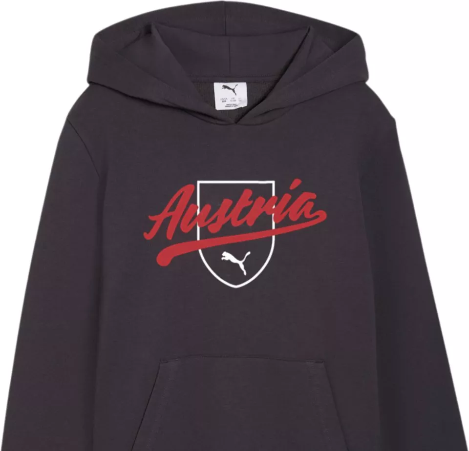 Mikina s kapucňou Puma Austria FtblCulture Kids