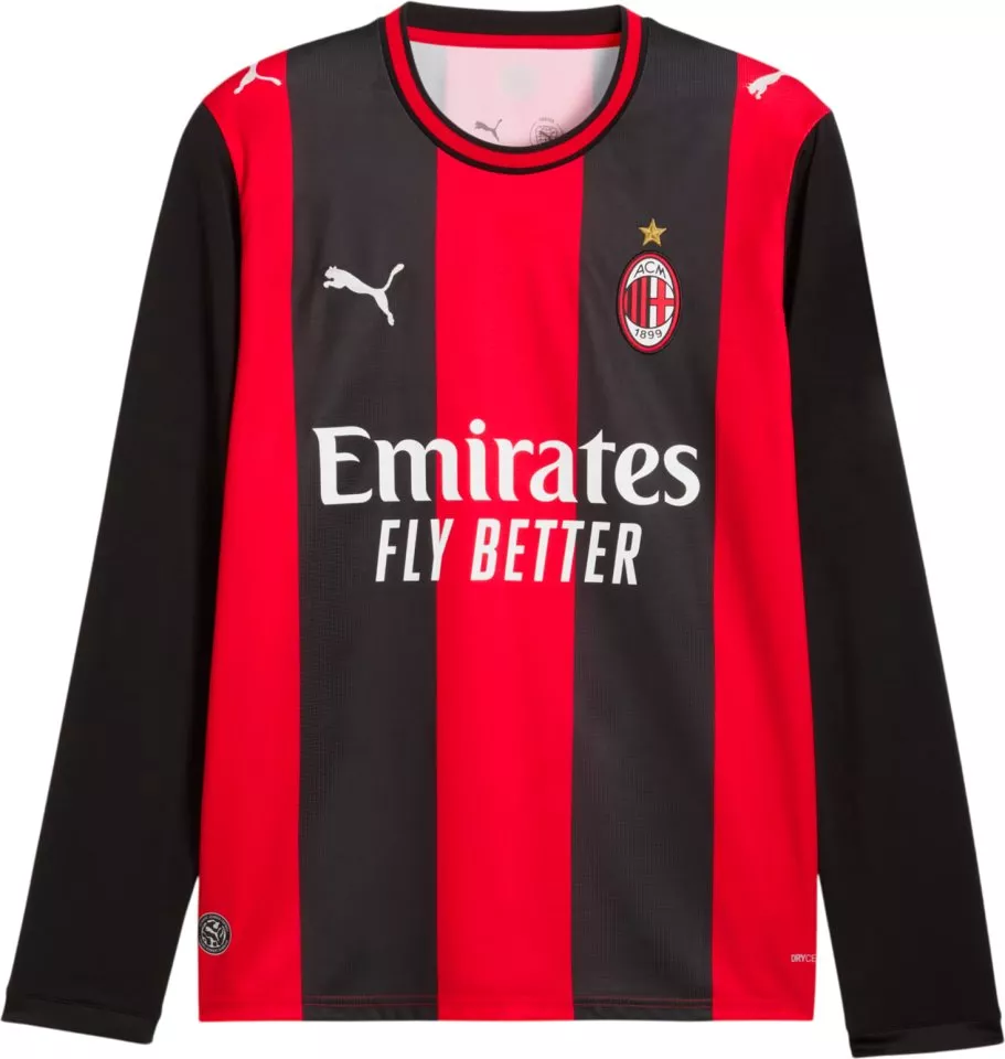 Koszulka z długim rękawem Puma AC Milan Replica Home Long Sleeve 2026/27