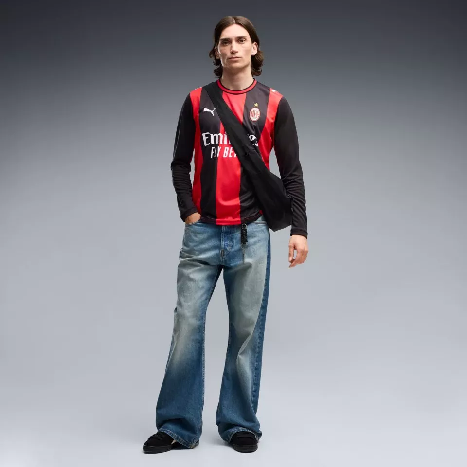 Koszulka z długim rękawem Puma AC Milan Replica Home Long Sleeve 2026/27