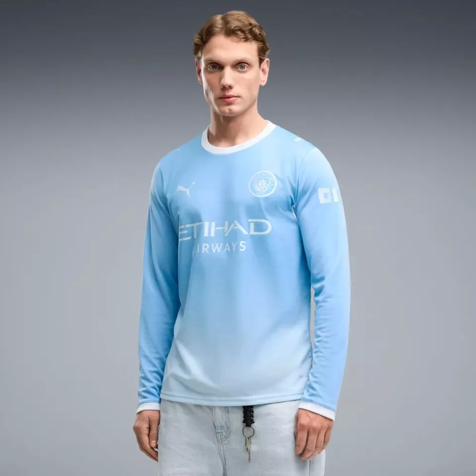 Μακρυμάνικη φανέλα Puma Manchester City Replica Home Long Sleeve 2026/27