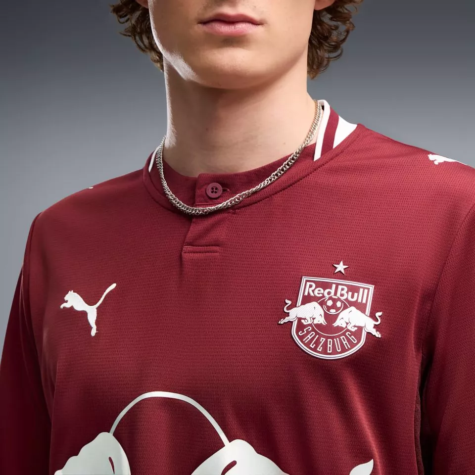 Pánský hostující dres s krátkým rukávem Puma Red Bull Salzburg Replica 2026/27
