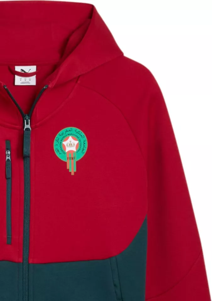 Mikina s kapucňou Puma Morocco TECH FZ Hoodie