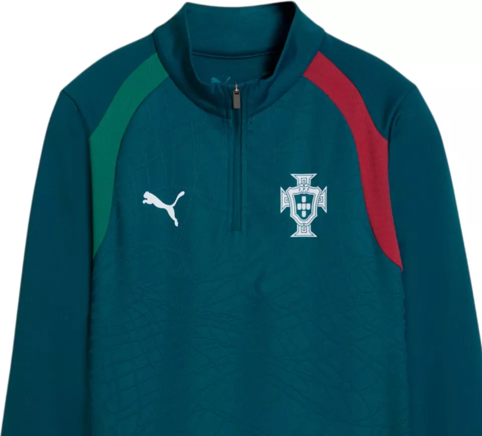 Koszulka z długim rękawem Puma Portugal Training 1/4 Zip Top Kids