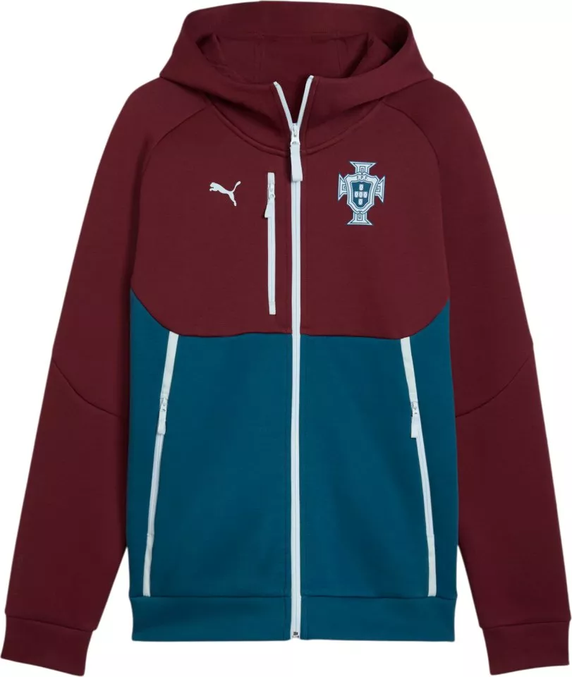 Mikina s kapucňou Puma Portugal TECH FZ