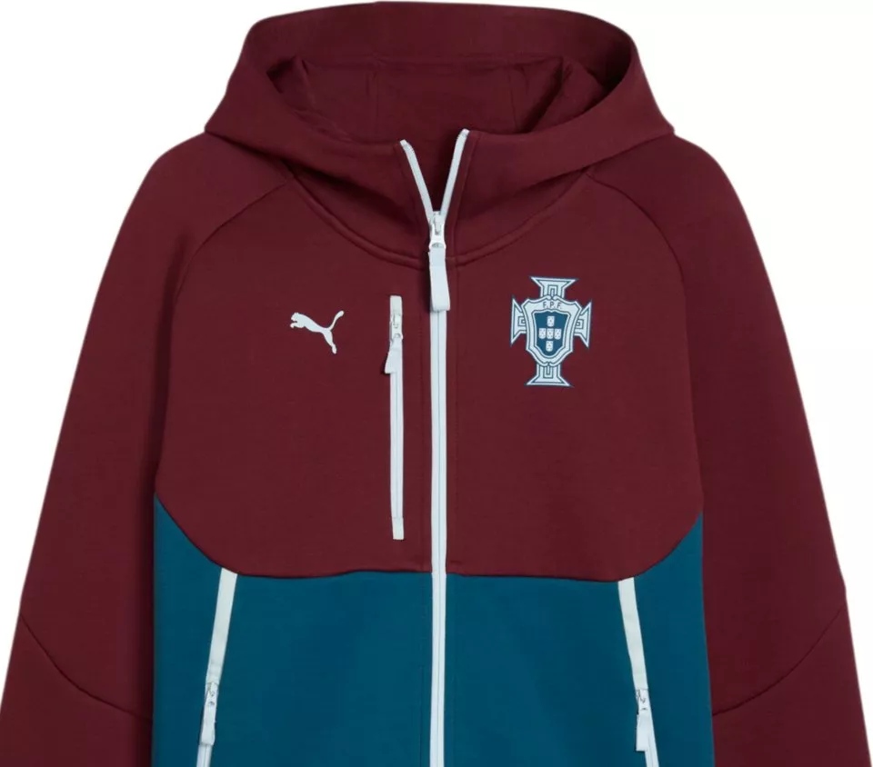 Mikina s kapucňou Puma Portugal TECH FZ