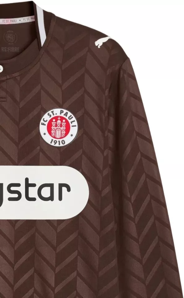 Риза с дълги ръкави Puma FC St. Pauli Replica Home 2026/27
