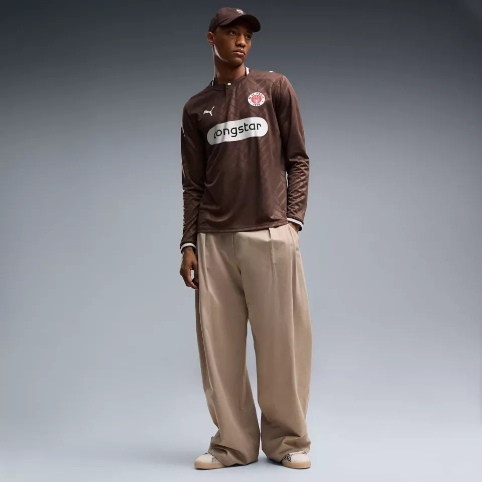 Риза с дълги ръкави Puma FC St. Pauli Replica Home 2026/27