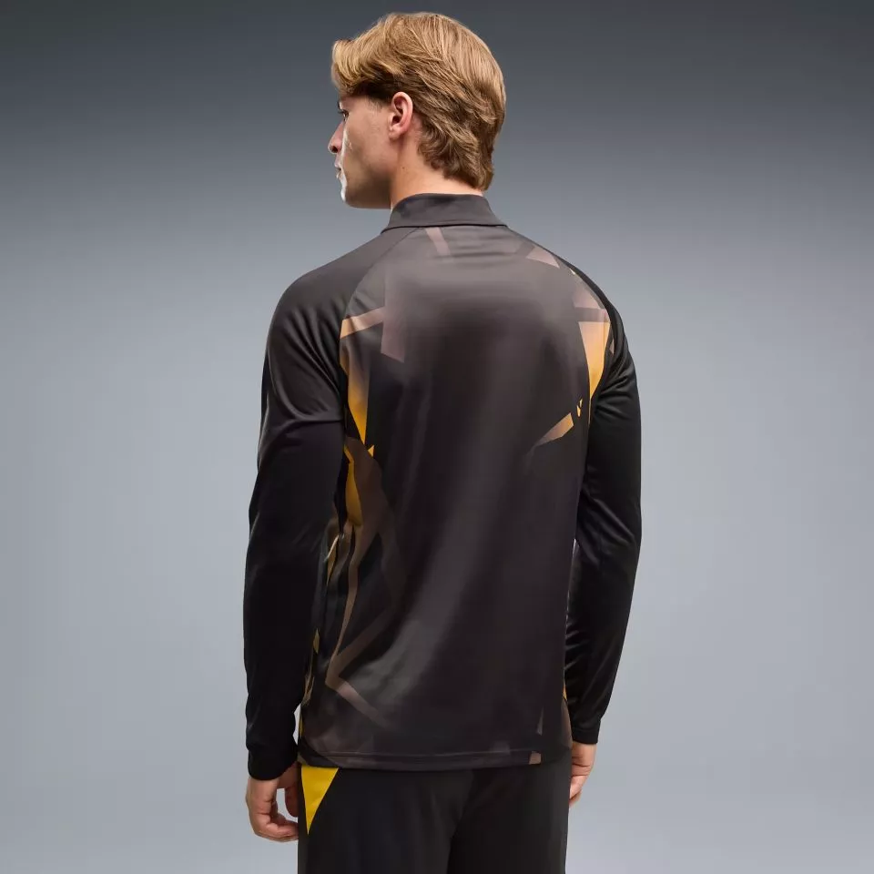 Hanorac Puma Borussia Dortmund Warmup Quarter-Zip