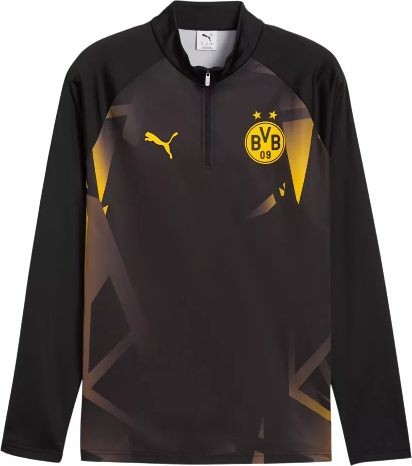 Hanorac Puma Borussia Dortmund Warmup Quarter-Zip