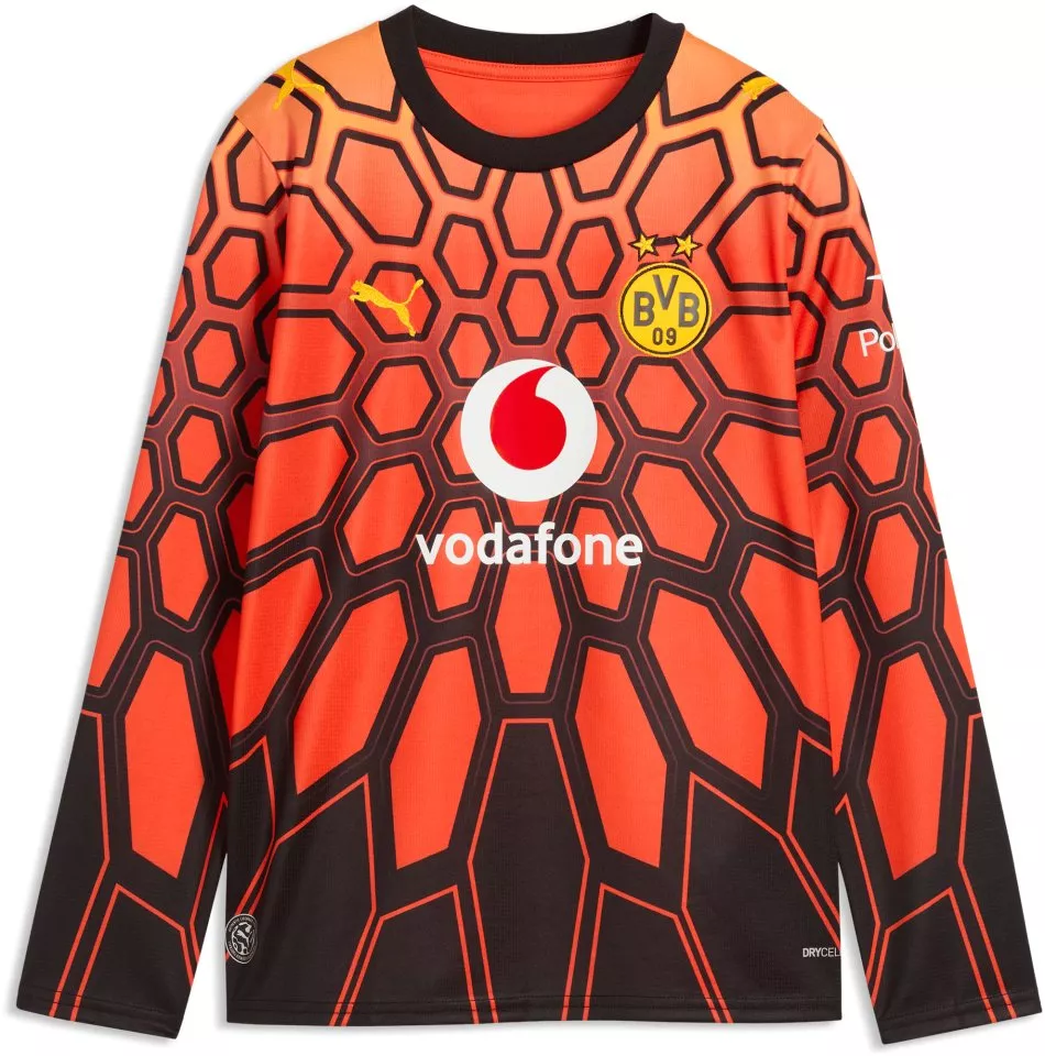 Dres z dolgimi rokavi Puma Borussia Dortmund Replica Goalkeeper Long Sleeve 2026/27 Kids