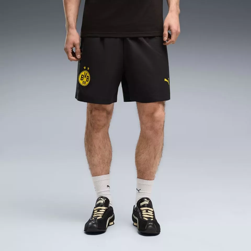 Puma Borussia Dortmund PUMATECH Relaxed Woven Rövidnadrág