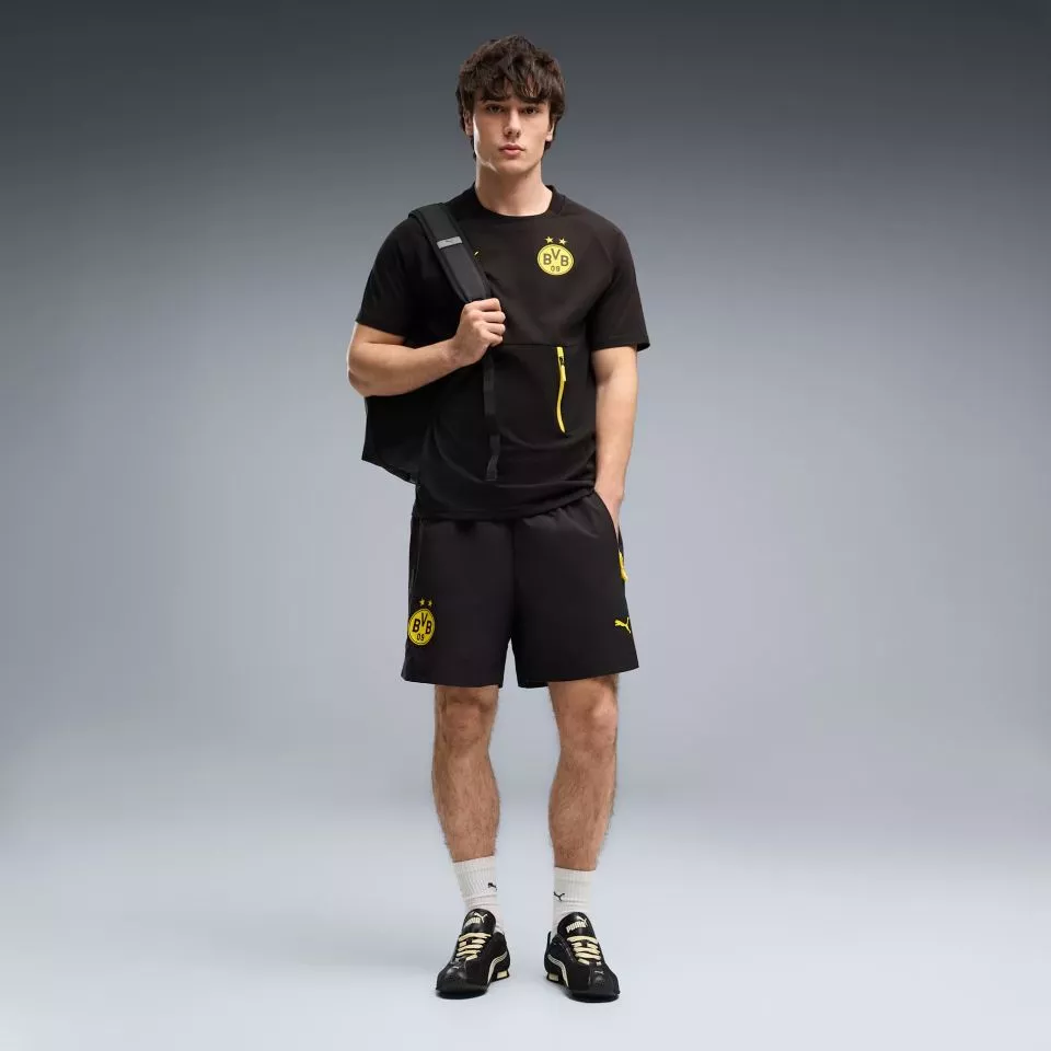 Puma Borussia Dortmund PUMATECH Relaxed Woven Rövidnadrág
