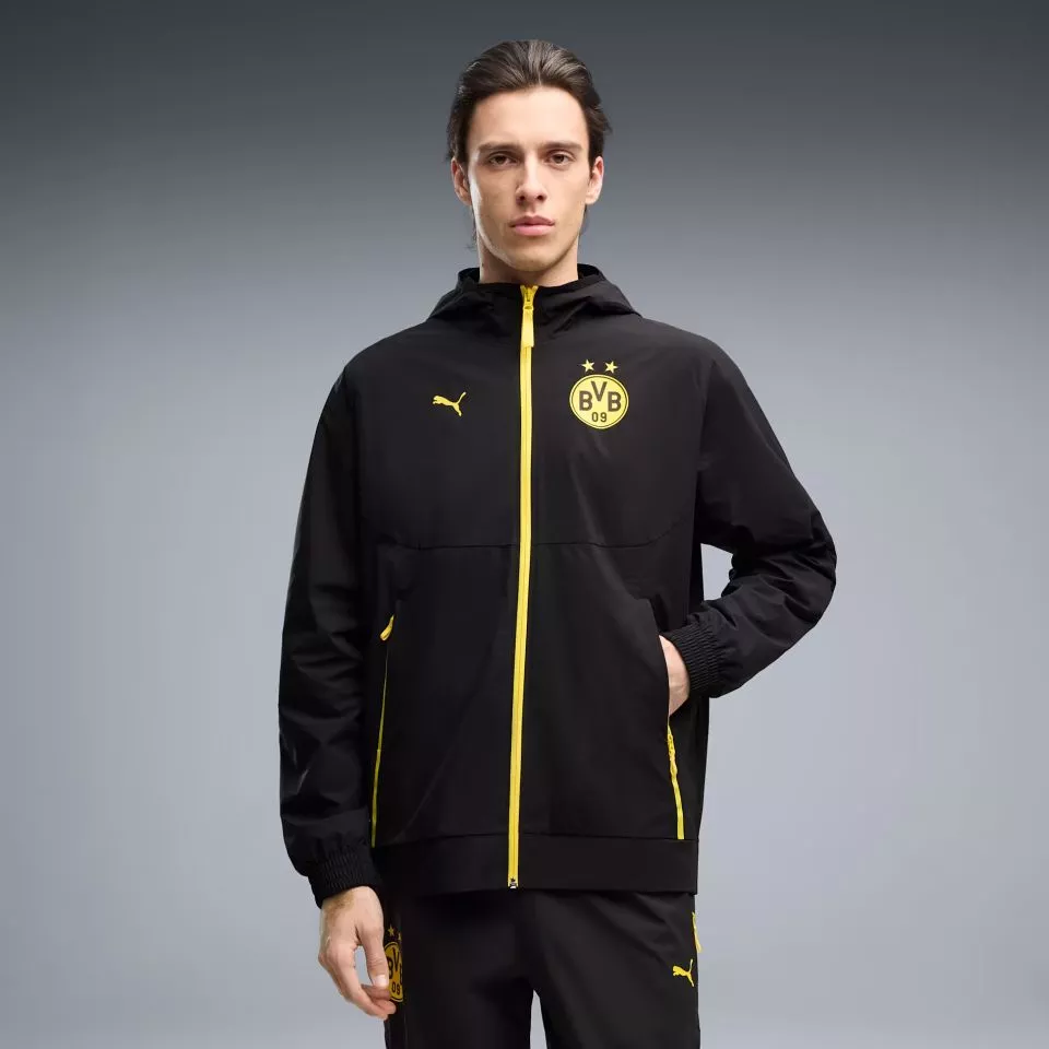Puma Borussia Dortmund PUMATECH Woven Kapucnis kabát