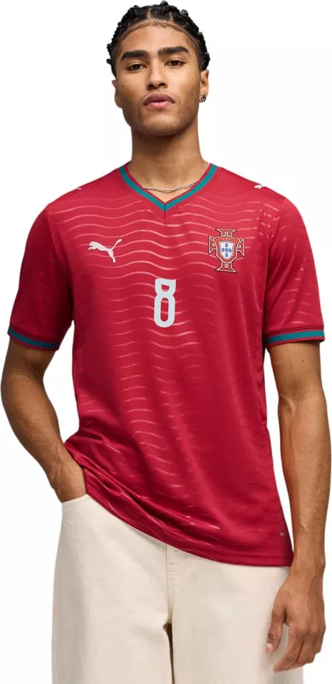 Trøje Puma Portugal Replica Home Bruno Fernandes 2026