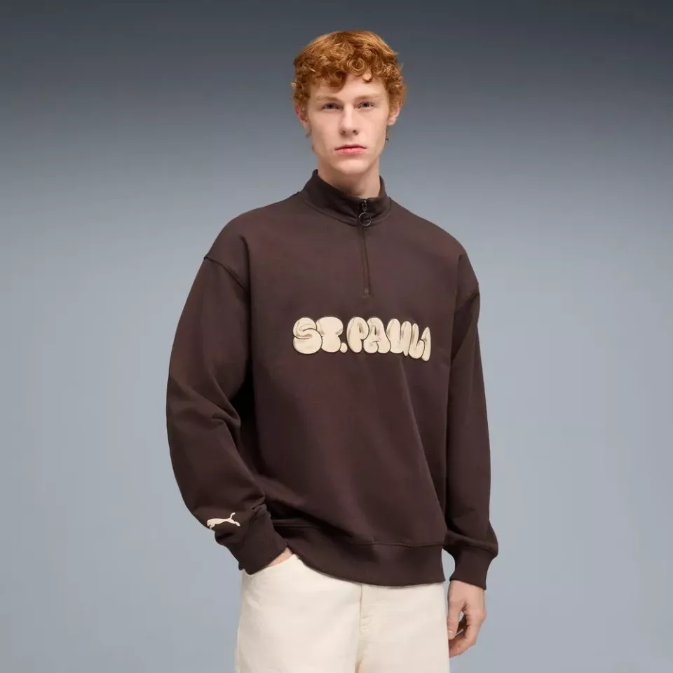 Trenirka (gornji dio) Puma FC St. Pauli Graphic Half Zip