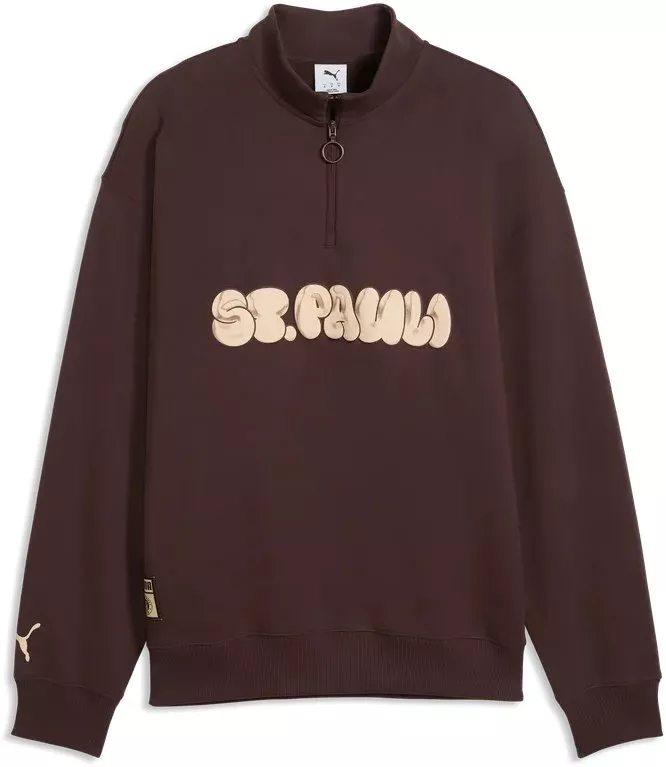 Trenirka (gornji dio) Puma FC St. Pauli Graphic Half Zip