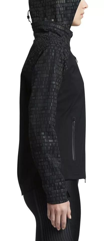 Dámská běžecká bunda s kapucí Nike HyperShield Flash