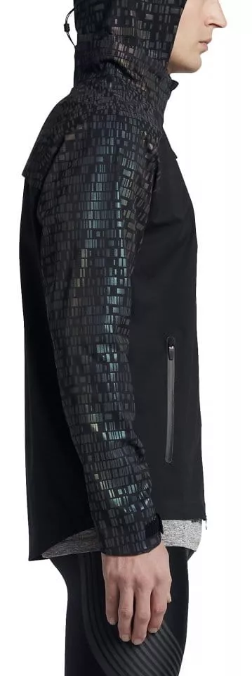 Pánská běžecká bunda s kapucí Nike HyperShield Flash