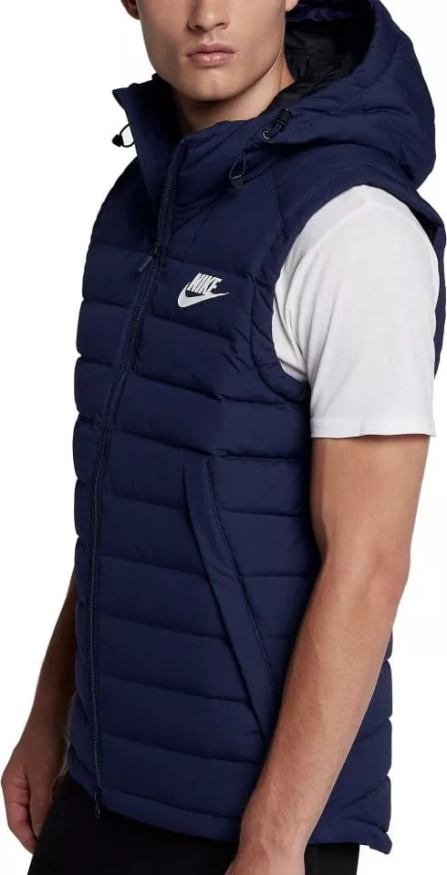 Pánská vesta s kapucí Nike Down Fill
