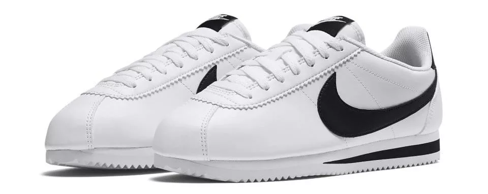 Nike Women's Cortez TXT W Sneakers in Black/White, Size UK 6 | End Clothing